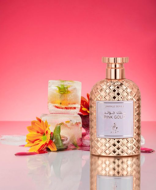 PINK GOLD AYAT sparkle series perfume MUJER 100ml - Image 2