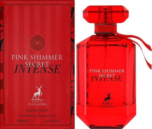 PINK SHIMMER SECRET INTENSE Maison alhambra perfume MUJER 100ml - Image 4