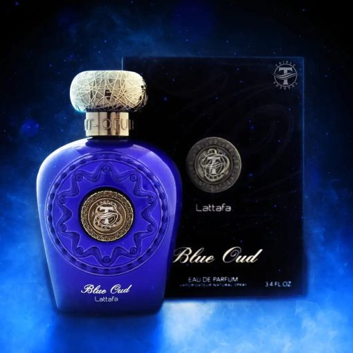 BLUE OUD Lattafa perfume HOMBRE 100ml - Image 5