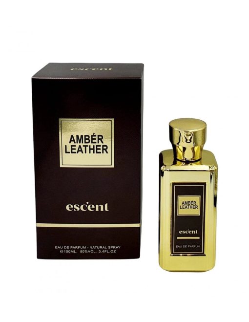 AMBÉR LEATHER escént perfume para hombre 100 ml - Image 4