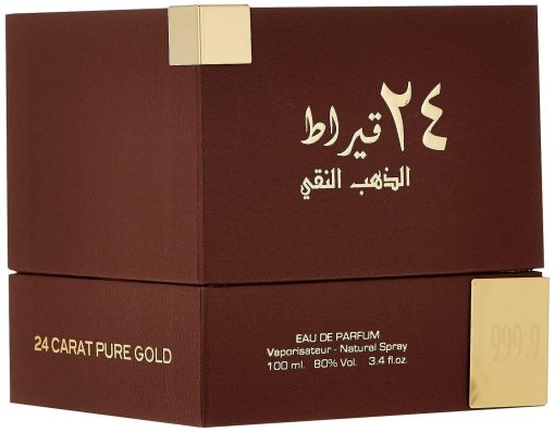 24 CARAT PURE GOLD Lattafa perfume HOMBRE 100ml - Image 4